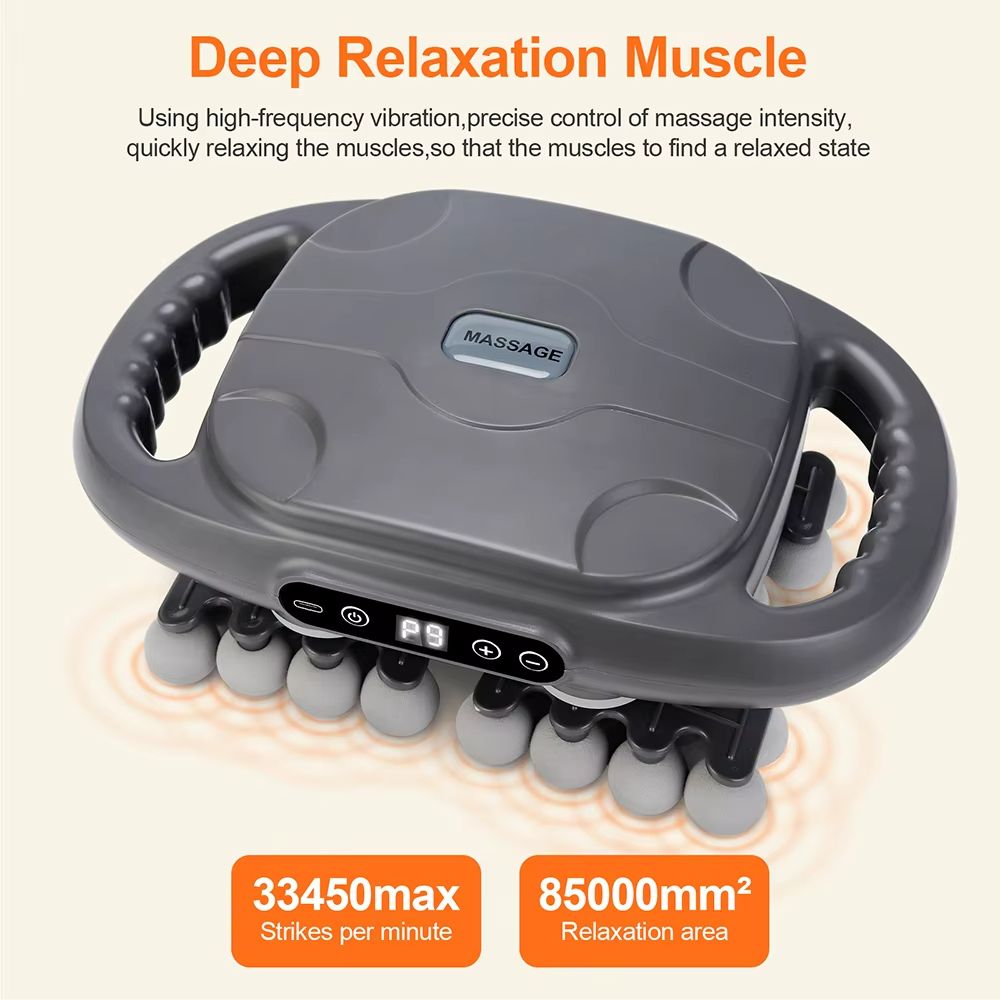 Ultimate 42 Heads Fascia Gun High Frequency Vibration Full Body Recovery Massager 3