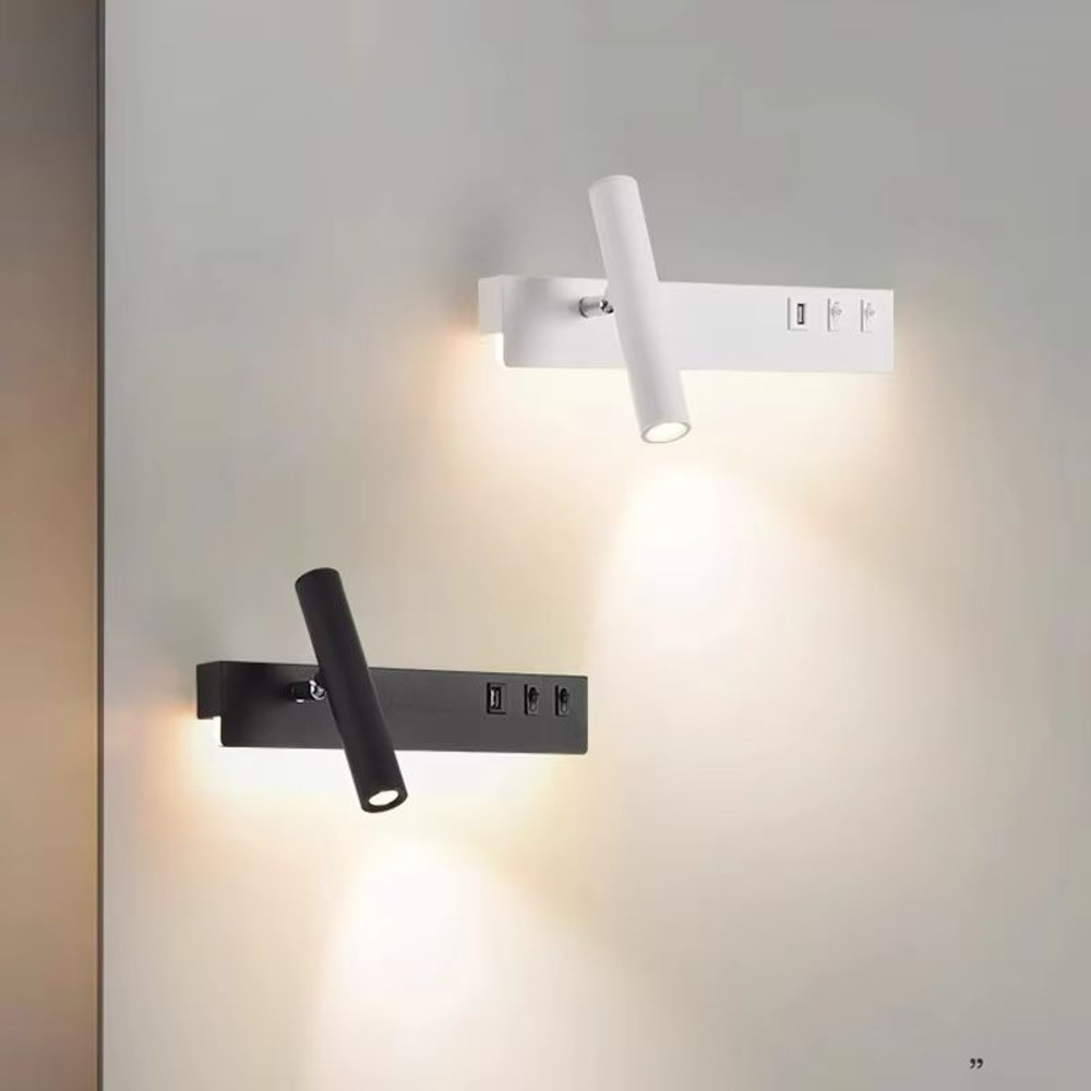Nordic Rotatable LED Reading Wall Light Sleek Minimalist Wall Sconce 0