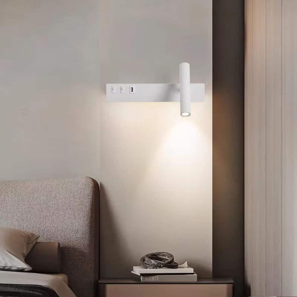 Nordic Rotatable LED Reading Wall Light Sleek Minimalist Wall Sconce 2