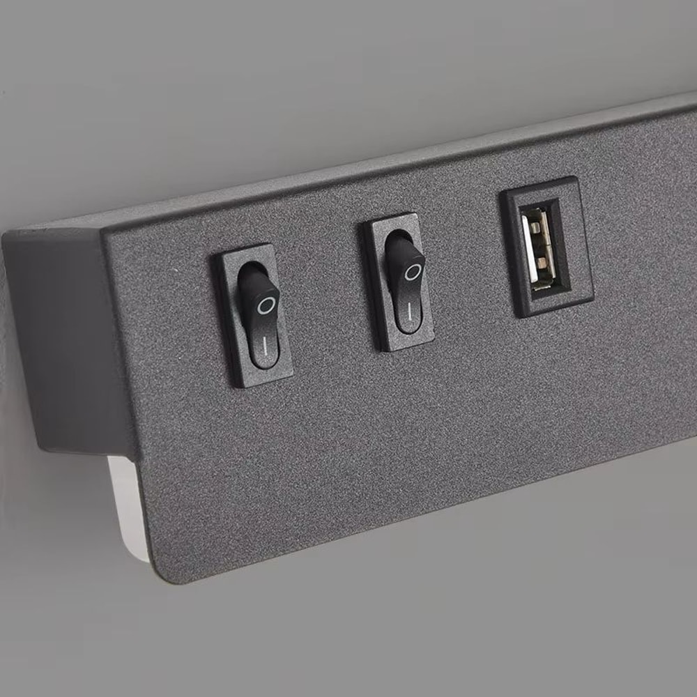 Nordic Rotatable LED Reading Wall Light Sleek Minimalist Wall Sconce 5