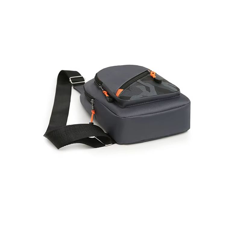 Rilibegan Nylon Mens Chest Bag Trendy Lightweight WaterResistant Crossbody For Daily Travel Use 5