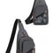 Rilibegan Nylon Mens Chest Bag Trendy Lightweight WaterResistant Crossbody For Daily Travel Use 8
