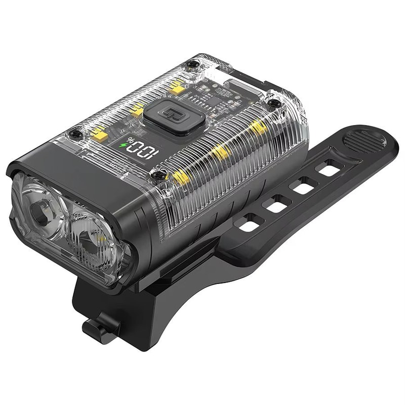 UltraBright T6 LED Rechargeable Bike Headlight Compact Bright MTB Front Light For Night Riding 7