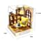 CozyDream DIY Miniature Dollhouse Kit With Furniture Lights 3D Wooden Puzzle Home 18