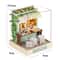 CozyDream DIY Miniature Dollhouse Kit With Furniture Lights 3D Wooden Puzzle Home 20