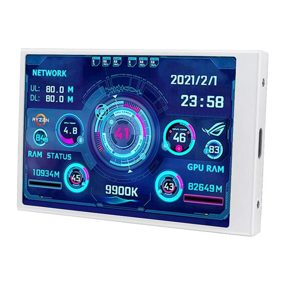 35 USB Mini Secondary Display For RealTime PC Hardware Monitoring AIDA64 Ready 4