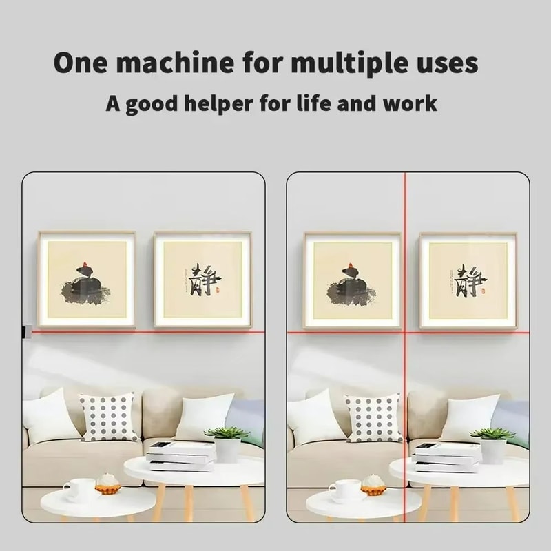 SHAHE Precision Laser Inclinometer And Digital Protractor With 2 In 1 Laser Level And Type C Chargi 4