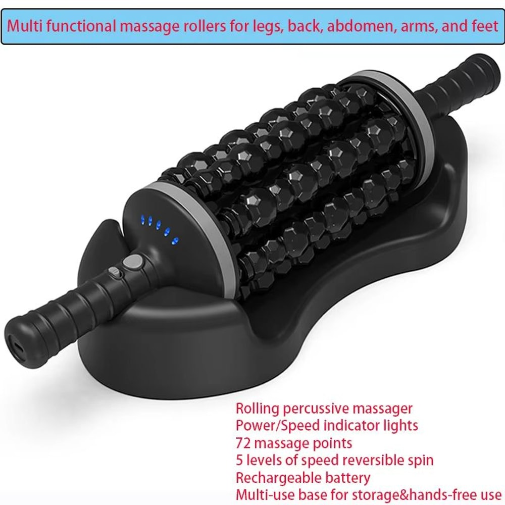 RechargePro Cordless Roller Body Massager Fascia Muscle Relief 0