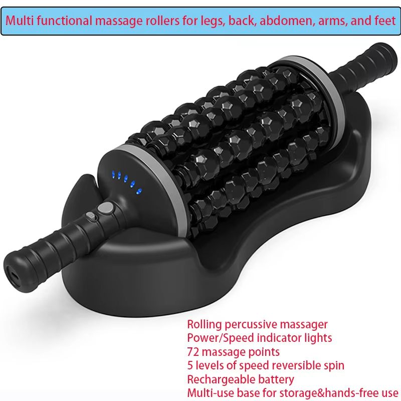 RechargePro Cordless Roller Body Massager Fascia Muscle Relief 0