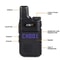 Compact LongRange Walkie Talkies KSUT PMR446 Portable TwoWay Radios For Outdoor Emergency Use 1