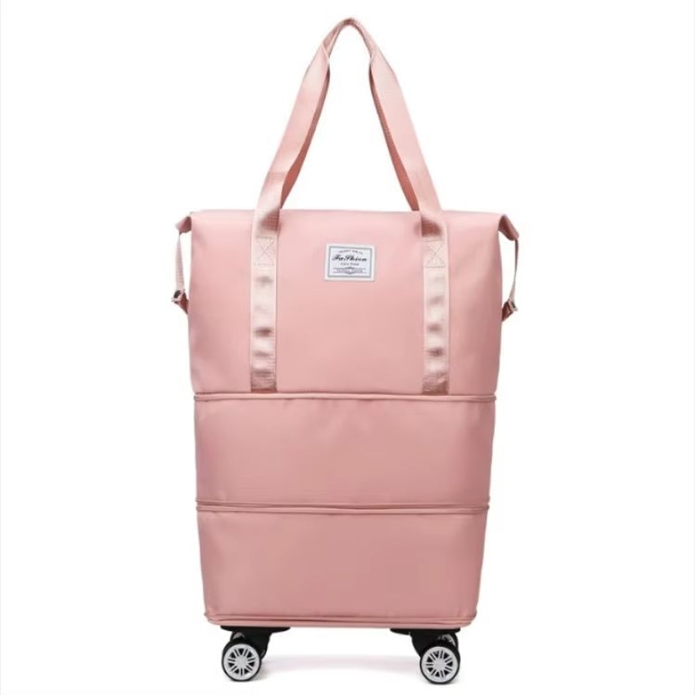 Expandable Adjustable Universal Wheel Travel Bag With Large Capacity Portable Boarding Design 10