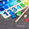 Kids Montessori Math Toy Educational Wooden Puzzle Fishing Game With Number And Shape Matching So 5