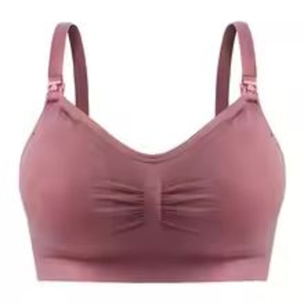 Breathable Wireless Seamless Maternity Nursing Bra Comfortable Breastfeeding Sleep Bralette 14