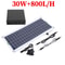 50W 800LH DC 12V Low Noise Brushless Solar Water Pump Kit For Outdoor Fountain Pond Pool Bird Bath 7