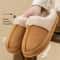 Women Fluffy Winter Indoor Slippers EVA Thick Sole AntiSlip Warm Unisex Home Shoes 6