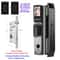 3D Face Recognition Unlock Digital Door Lock With Camera FIngerprint Password Unlock Keyless Electr 15