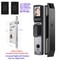 3D Face Recognition Unlock Digital Door Lock With Camera FIngerprint Password Unlock Keyless Electr 15
