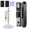 3D Face Recognition Unlock Digital Door Lock With Camera FIngerprint Password Unlock Keyless Electr 16