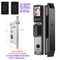 3D Face Recognition Unlock Digital Door Lock With Camera FIngerprint Password Unlock Keyless Electr 16