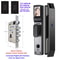 3D Face Recognition Unlock Digital Door Lock With Camera FIngerprint Password Unlock Keyless Electr 17