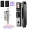3D Face Recognition Unlock Digital Door Lock With Camera FIngerprint Password Unlock Keyless Electr 18