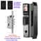 3D Face Recognition Unlock Digital Door Lock With Camera FIngerprint Password Unlock Keyless Electr 19