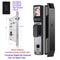 3D Face Recognition Unlock Digital Door Lock With Camera FIngerprint Password Unlock Keyless Electr 8