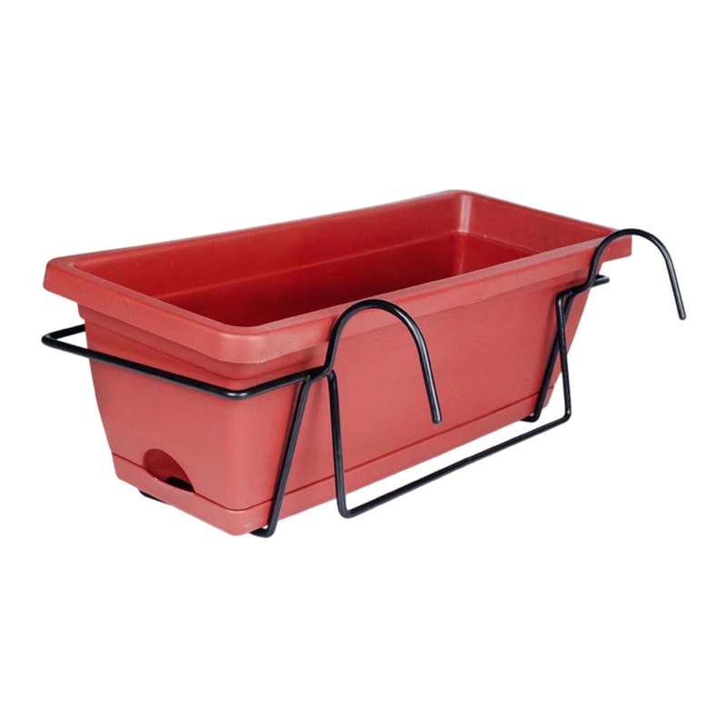 Hanging Planter For Balcony Railing Fence Planter Basket Window Box Flower Pot 6L For Garden And Ya 14