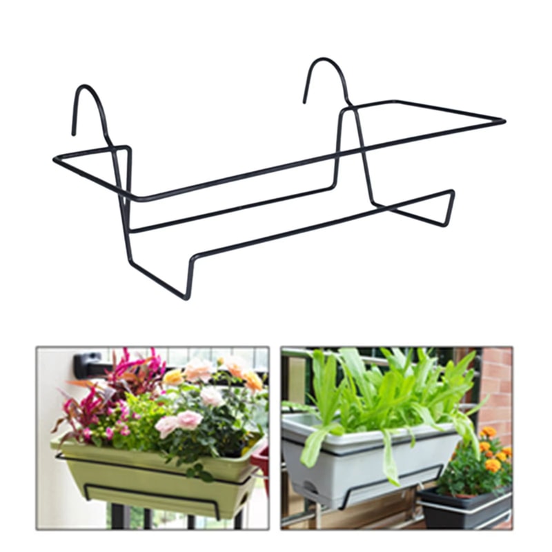 Hanging Planter For Balcony Railing Fence Planter Basket Window Box Flower Pot 6L For Garden And Ya 17