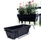 Hanging Planter For Balcony Railing Fence Planter Basket Window Box Flower Pot 6L For Garden And Ya 8