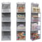 4 6 Layer Over The Door Hanging Storage Organizer Cosmetics Wall Organizer For Bathroom Closet Bedr 0