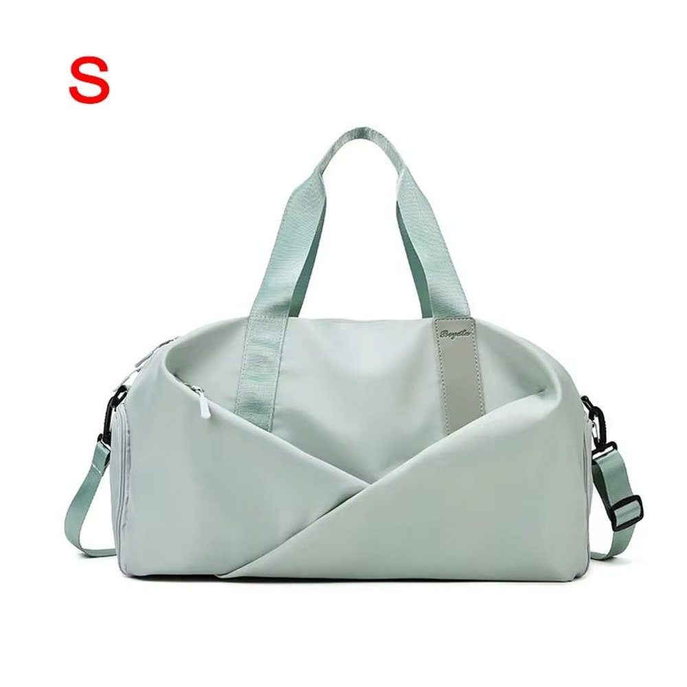 Women Sports Gym Bag Travel Duffel Tote Dry Wet Separation Weekend Fitness Shoulder Bag With Shoe C 11