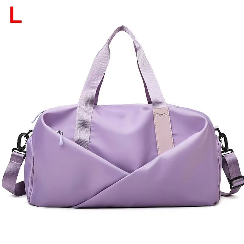 Women Sports Gym Bag Travel Duffel Tote Dry Wet Separation Weekend Fitness Shoulder Bag With Shoe C 13