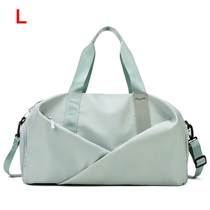 Women Sports Gym Bag Travel Duffel Tote Dry Wet Separation Weekend Fitness Shoulder Bag With Shoe C 14