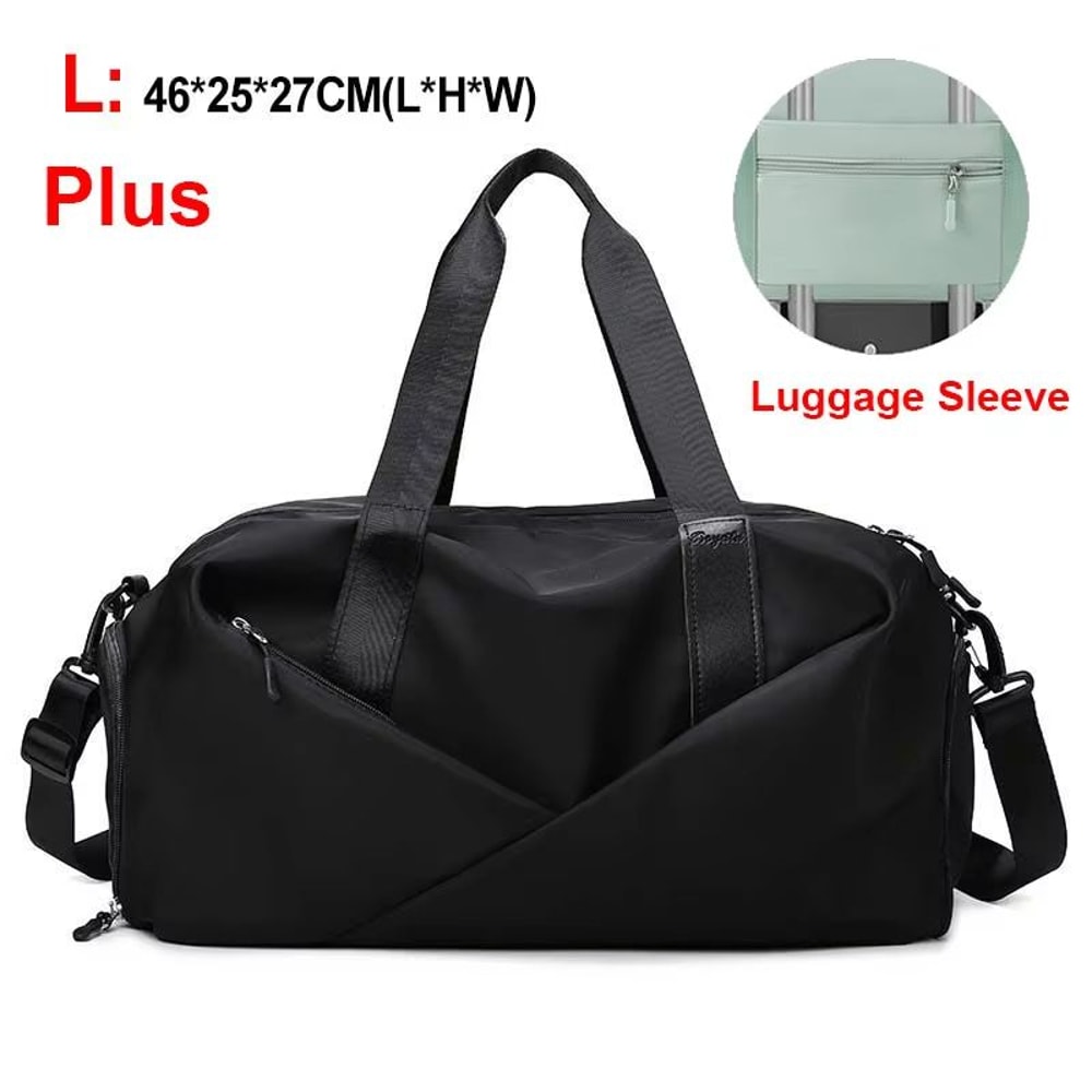 Women Sports Gym Bag Travel Duffel Tote Dry Wet Separation Weekend Fitness Shoulder Bag With Shoe C 16