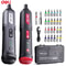 DELI Cordless Electric Screwdriver Set 4V 2000mAh Torque Adjustment MultiFunction Power Drill Repai 0