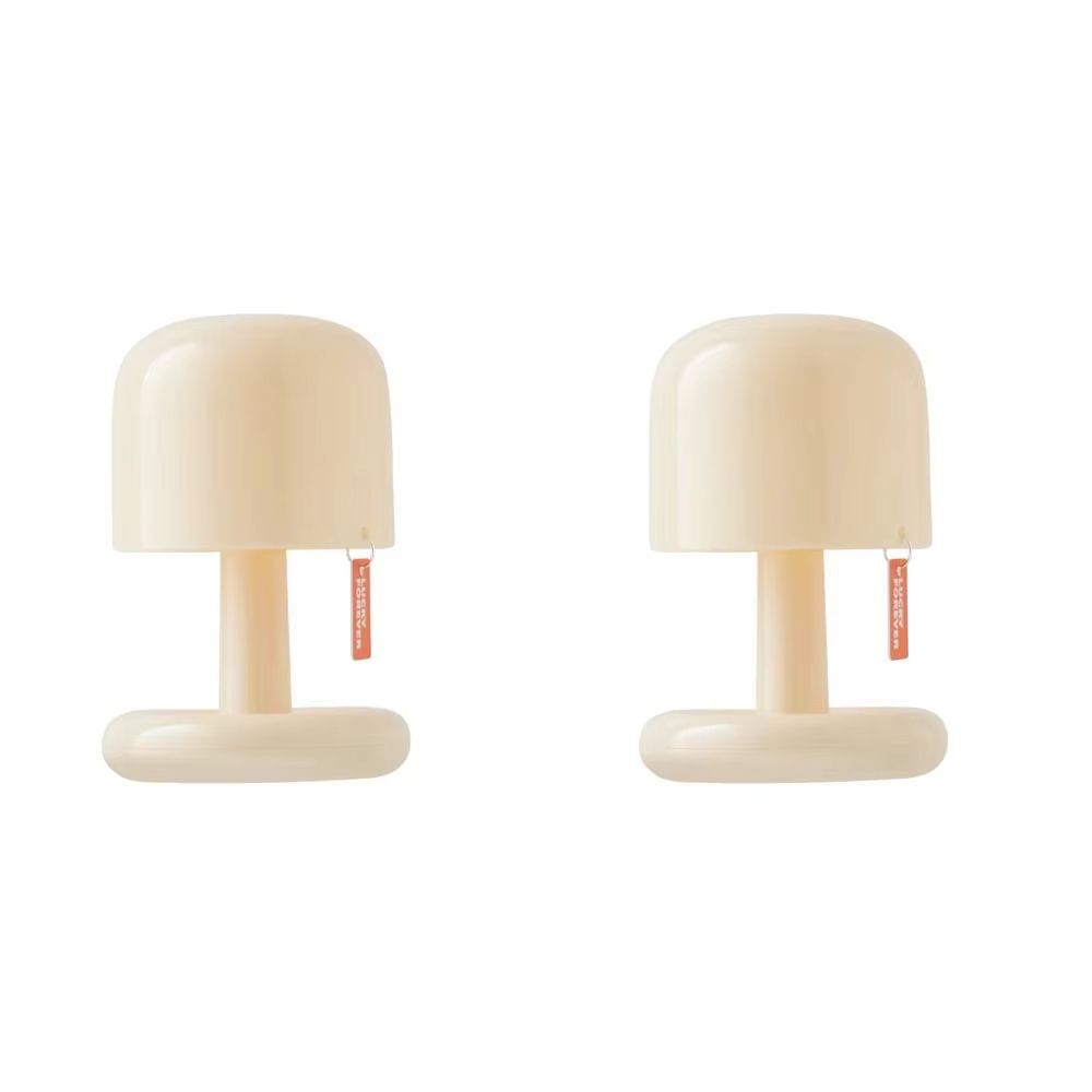 Mini USB Rechargeable Mushroom Style LED Night Light Sunset Projection Table Lamp For Home Bedroom 7