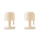 Mini USB Rechargeable Mushroom Style LED Night Light Sunset Projection Table Lamp For Home Bedroom 7