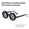 Polarized Small Frame Steampunk Round Sunglasses Adjustable Dimming UV400 Light Reducing Eyewear Fo 5