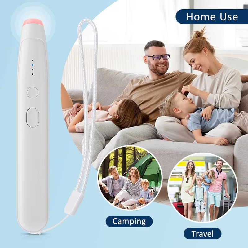 Portable Mosquito Bite Relief Pen Chemical Free Rechargeable AntiItch Device For Adult And Child 5