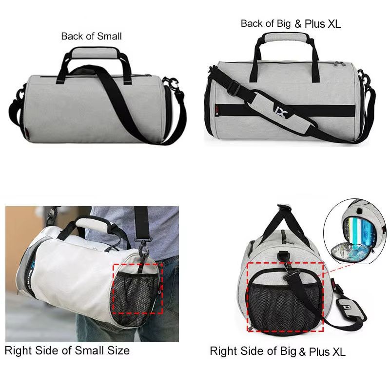 Large Gym Bag Wet Dry Sports Duffel Multifunction Travel Fitness Bag With Shoe Compartment 4