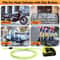 Motorcycle Alarm Disc Brake Lock 110dB Waterproof AntiTheft Padlock 4