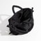 Padded Nylon Tote Bag Large Capacity Soft Puffer Shoulder Crossbody 5