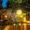 Solar Fairy Moon Garden Statue Outdoor Light Stake For Patio Yard 7