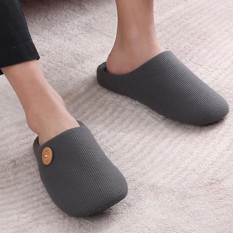Litfun Warm Fluffy IndoorOutdoor Cotton Slippers 0