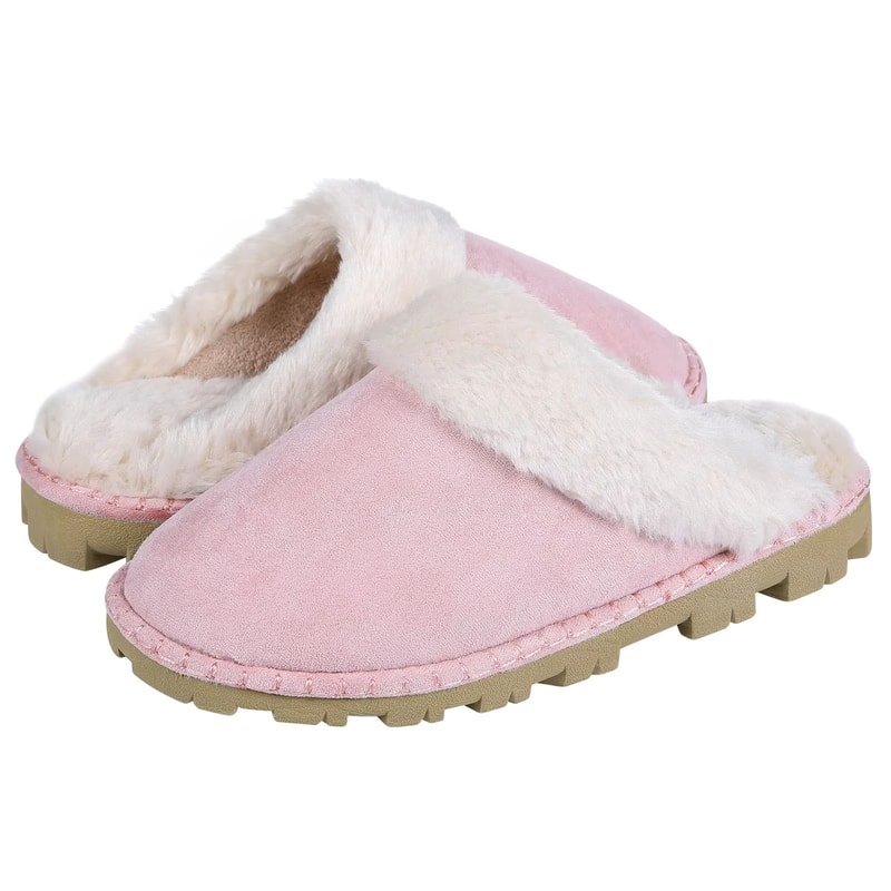 Litfun Warm Fluffy IndoorOutdoor Cotton Slippers 26
