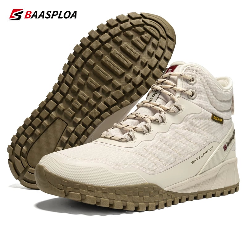 Baasploa Waterproof PlushLined Winter Walking Boots 0