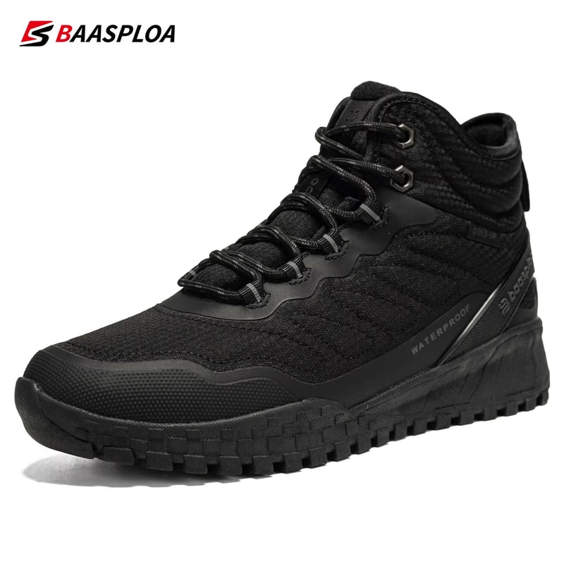 Baasploa Waterproof PlushLined Winter Walking Boots 6