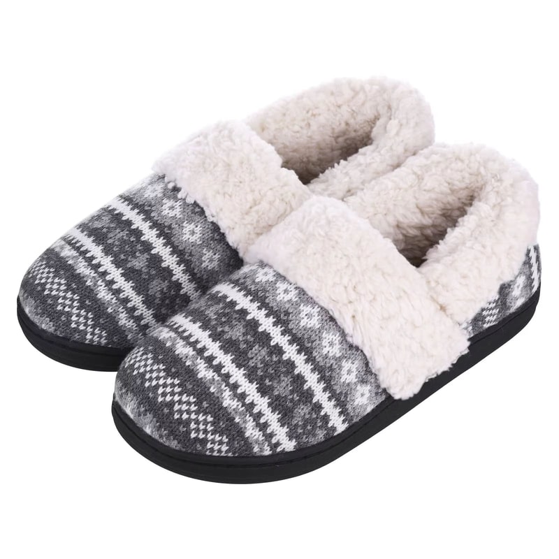 Litfun Warm Fluffy IndoorOutdoor Cotton Slippers 21