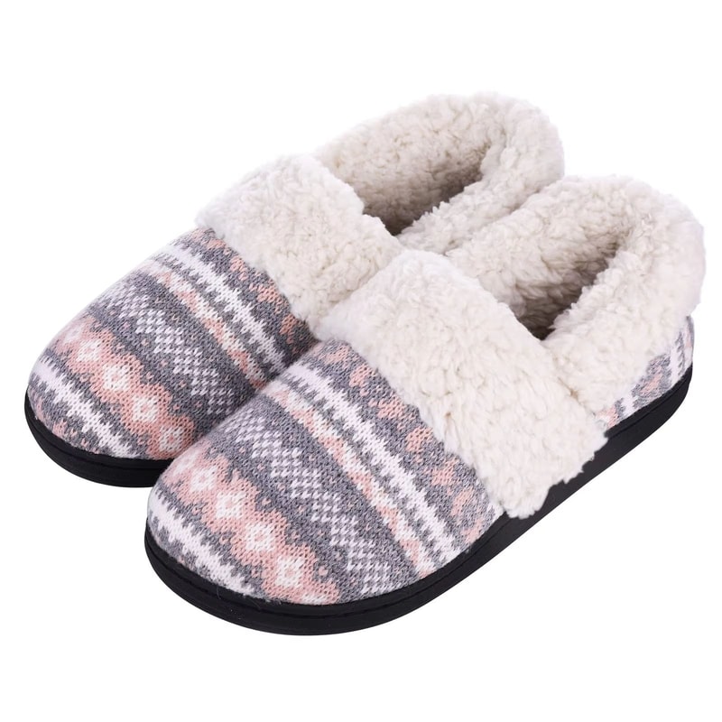 Litfun Warm Fluffy IndoorOutdoor Cotton Slippers 23